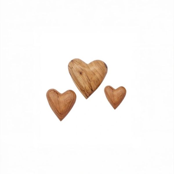 Olive Wood_Solid Heart Shape