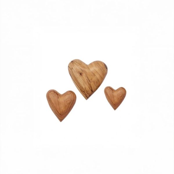Olive Wood_Solid Heart Shape