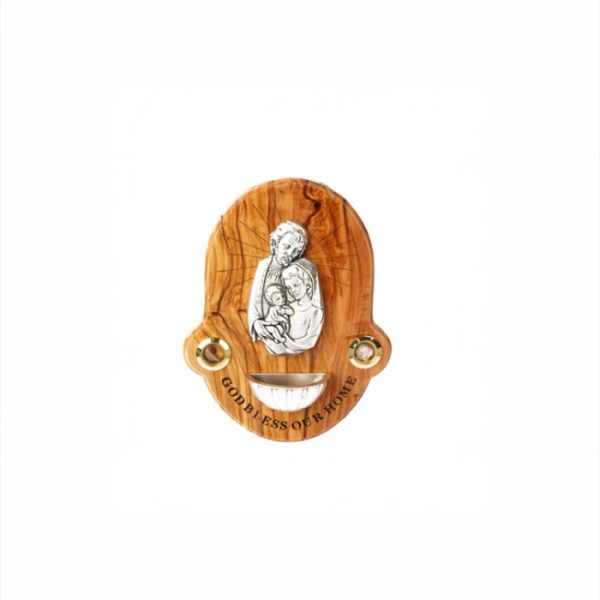 Olive Wood_Holy Family Wall Plaque